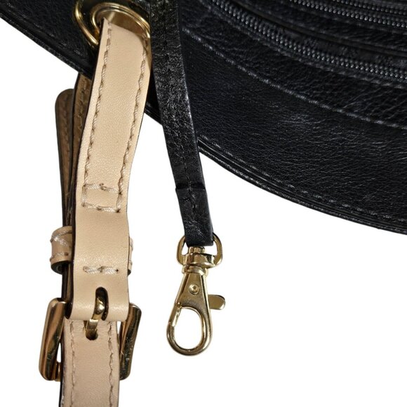 MICHAEL KORS Genuine‎ Pebble Leather Tote Bag Baguette Large Purse *READ - Picture 13 of 16